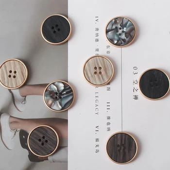 10pcs/lot coffee high quality 4 hole metal button bronze sewing button for jacket seweat overcoat garment accessories F4
10pcs/lot coffee high quality 4 hole metal button bronze sewing button for jacket seweat overcoat garment accessories F4