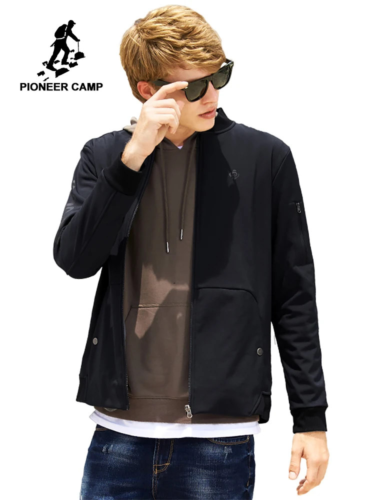 Pioneer Camp thicken jacket coat men brand clothing casual warm fleece jacket male quality stretch outwear black grey AJK705247
Pioneer Camp thicken jacket coat men brand clothing casual warm fleece jacket male quality stretch outwear black grey AJK705247
