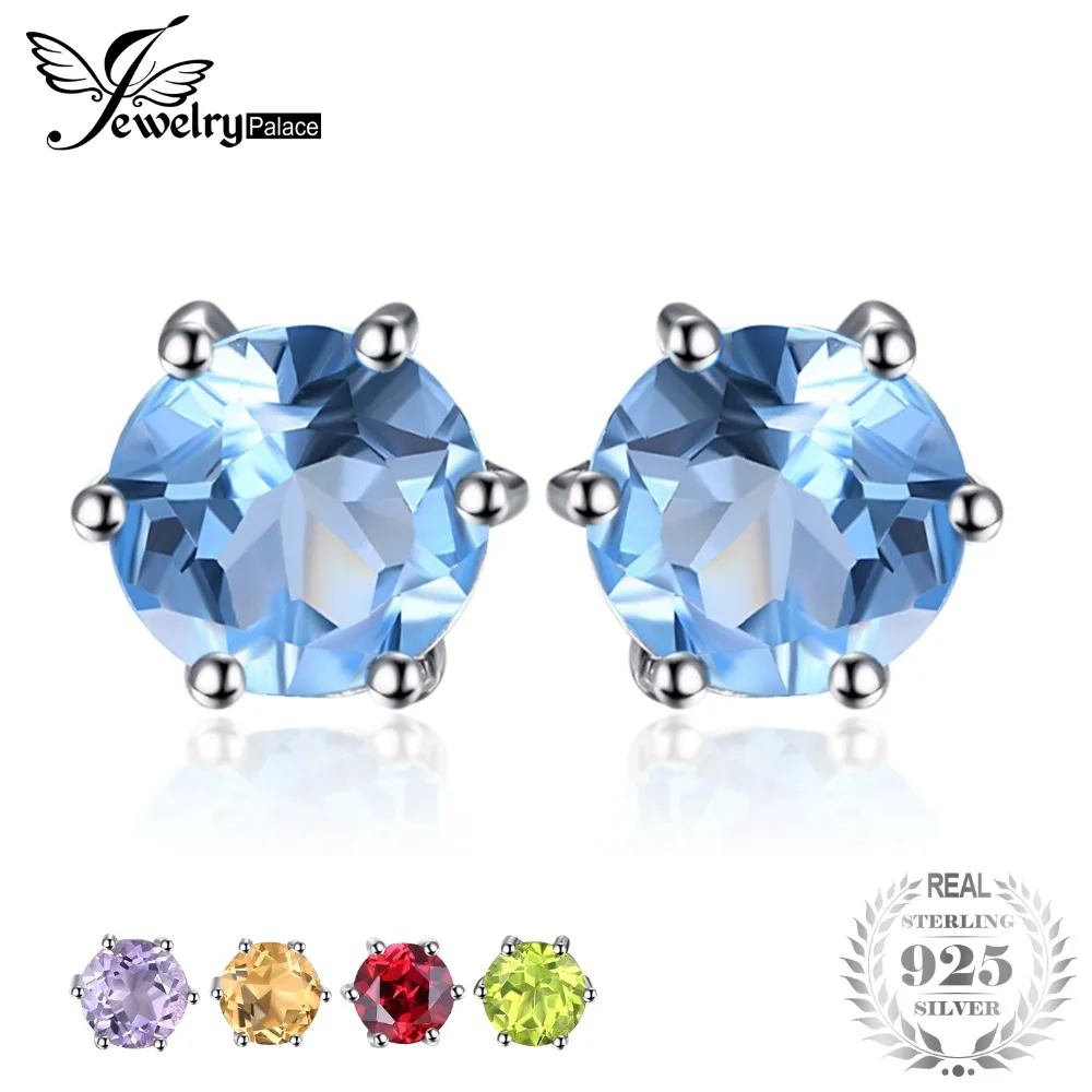 JewelryPalace Earrings Stud Women/Girls 925 Sterling Silver Natural Blue Topazs Genuine Jewelry Outstanding Fine Jewelry Gifts
JewelryPalace Earrings Stud Women/Girls 925 Sterling Silver Natural Blue Topazs Genuine Jewelry Outstanding Fine Jewelry Gifts