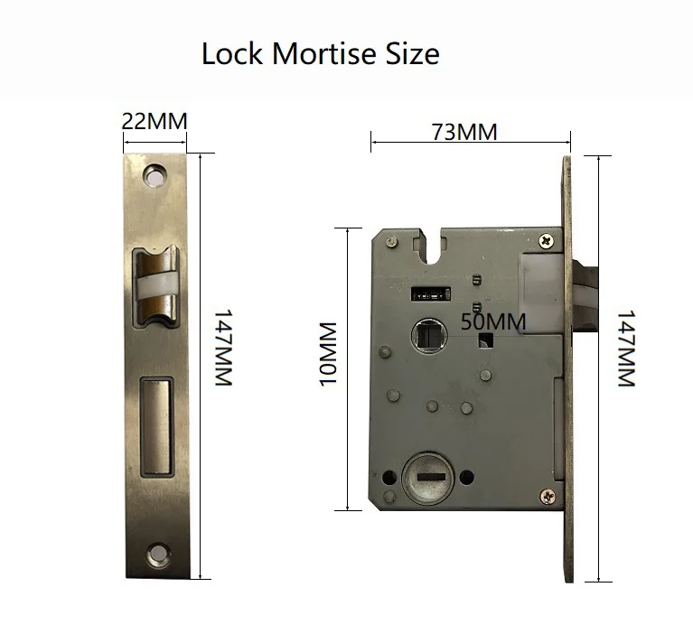 LACHCO 2019 Biometric Fingerprint Electronic Smart Door Lock, Code, Card,Touch Screen Digital Password Lock Key for home lk18A2F