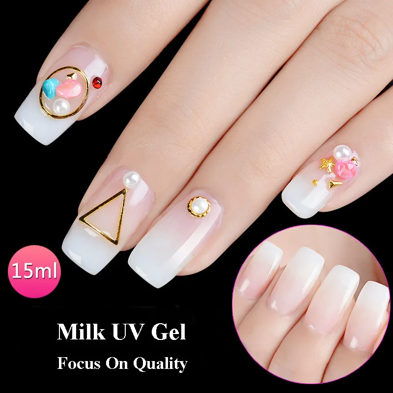 KANIU 12ml Milk White UV Gel Nail Polish Jelly Soak Off Long Lasting Nail Art Gel BOB Ice Clear Gel Varnish
KANIU 12ml Milk White UV Gel Nail Polish Jelly Soak Off Long Lasting Nail Art Gel BOB Ice Clear Gel Varnish