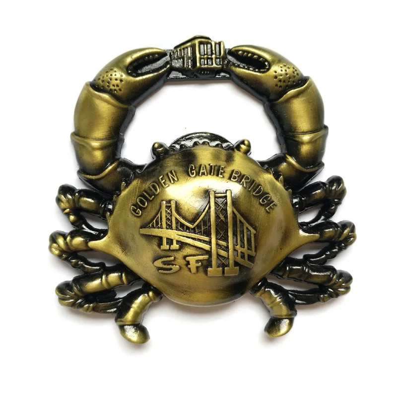 Cute Crab Fridge Magnet London Building Model Golden Gate Bridge Metal Magnetic Sticker Souvenir Home Decorative Supplies 25
Cute Crab Fridge Magnet London Building Model Golden Gate Bridge Metal Magnetic Sticker Souvenir Home Decorative Supplies 25