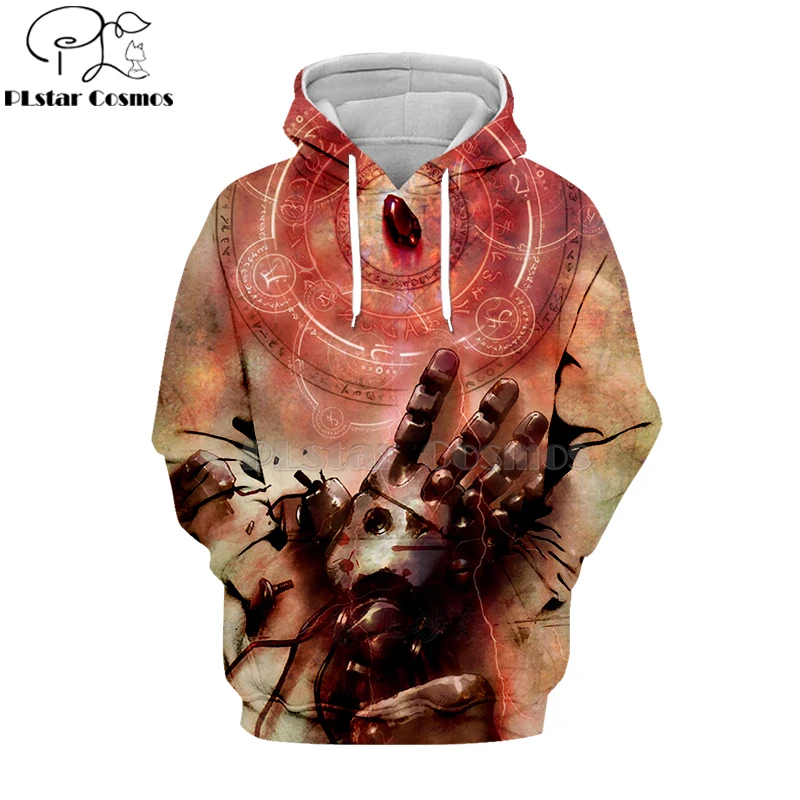 PLstar Cosmos 2019 japan Anime Fullmetal Alchemist 3d Hoodies Hooded Sweatshirt long sleeve Edward Elric Harajuku streetwear-2
PLstar Cosmos 2019 japan Anime Fullmetal Alchemist 3d Hoodies Hooded Sweatshirt long sleeve Edward Elric Harajuku streetwear-2
