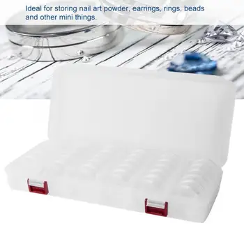 Nails Clear Plastic Jewelry Beads Storage Box 30 Nail Art Powder Small Round Container Jars Nail Art
Nails Clear Plastic Jewelry Beads Storage Box 30 Nail Art Powder Small Round Container Jars Nail Art
