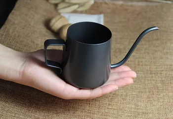 HOT SALE! DISCOUNT Thickening 304 stainless steel small long mouth gooseneck spout kettle coffee mini pot 250ml
HOT SALE! DISCOUNT Thickening 304 stainless steel small long mouth gooseneck spout kettle coffee mini pot 250ml