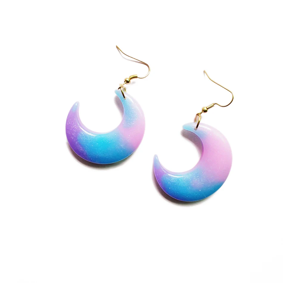 Korea Cute Dreamlike color Star Moon Drop Earrings For women Fashion exquisite Heart Acrylic Earrings for Party Girl Gift E18071
Korea Cute Dreamlike color Star Moon Drop Earrings For women Fashion exquisite Heart Acrylic Earrings for Party Girl Gift E18071