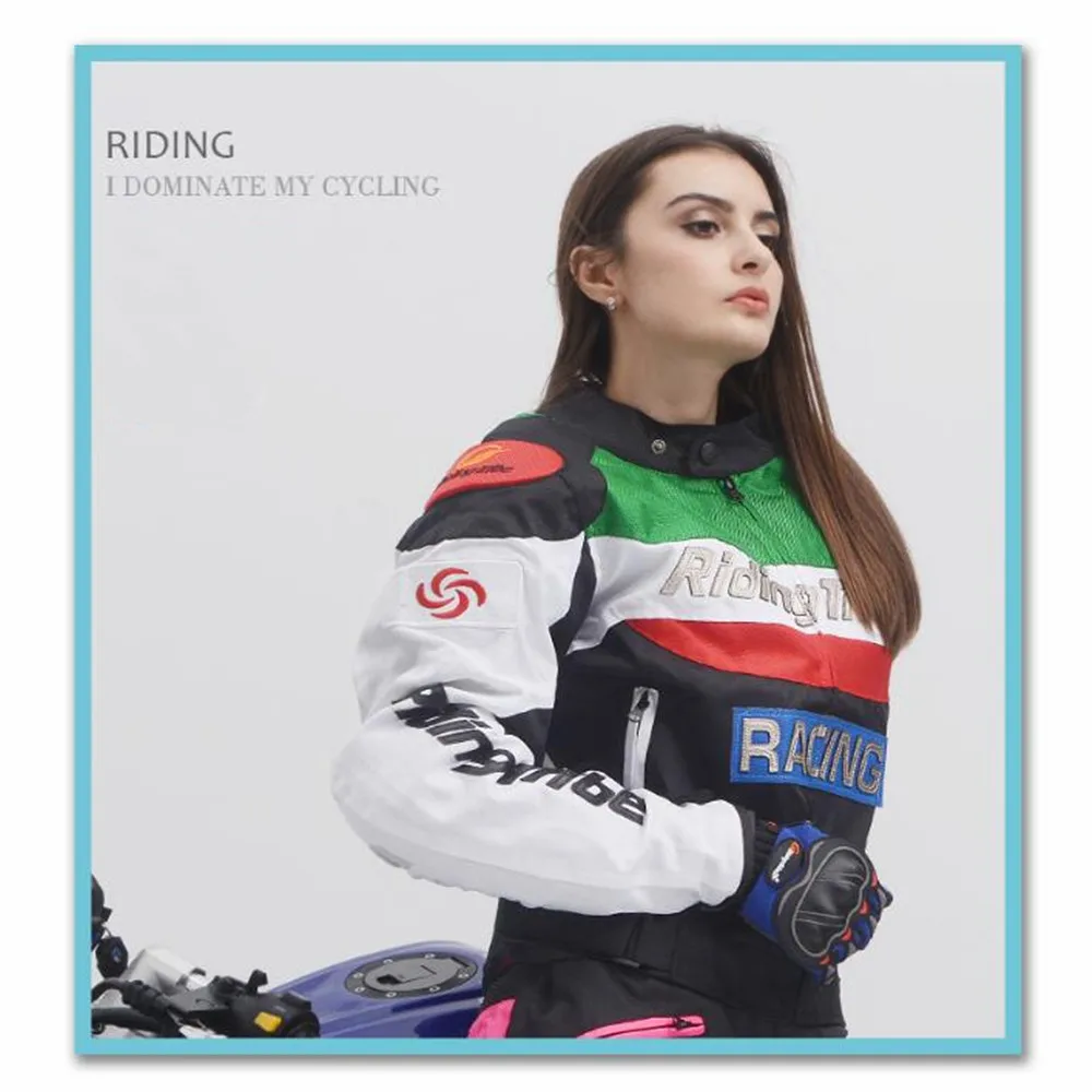 Women Motorcycle Jacket Motorbike Riding Dresses Motocross Rally Professional Design Winter Body Protective Clothing Coat JK-75
Women Motorcycle Jacket Motorbike Riding Dresses Motocross Rally Professional Design Winter Body Protective Clothing Coat JK-75