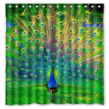 Peacock shower curtain personalized badkamer gordijn drop shipping polyester waterproof shower curtain 71*71 inch
Peacock shower curtain personalized badkamer gordijn drop shipping polyester waterproof shower curtain 71*71 inch