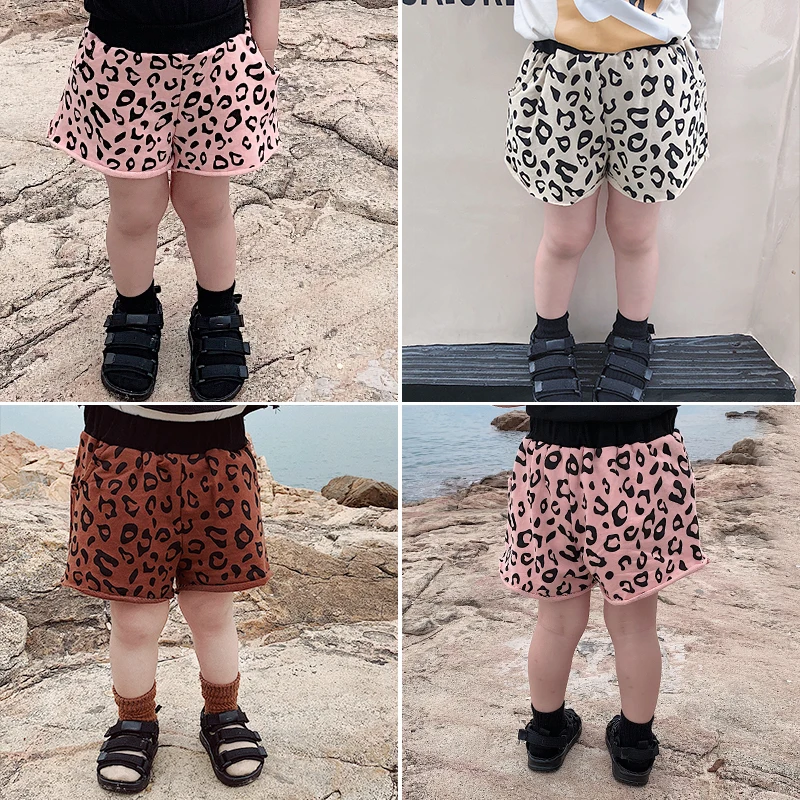 2019 Summer New Baby Girls Fashionable Leopard Splicing Elastic Waistband Shorts Children Pants
2019 Summer New Baby Girls Fashionable Leopard Splicing Elastic Waistband Shorts Children Pants