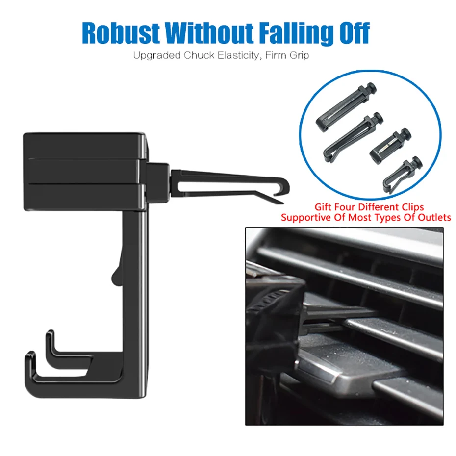 YAMIZOO Universal Car Phone Holder Stand Air Vent Mount Clip For Smartphone Mobile Cell Phone GPS Bracket Support In Car Holder (3)