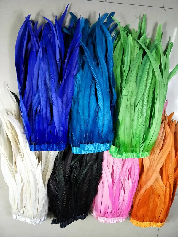 Wholesale 1 yards high quality natural Cock tail Feathers ribbon 12-14inch/30-35cm wide Decorative diy Clothing Accessories
Wholesale 1 yards high quality natural Cock tail Feathers ribbon 12-14inch/30-35cm wide Decorative diy Clothing Accessories
