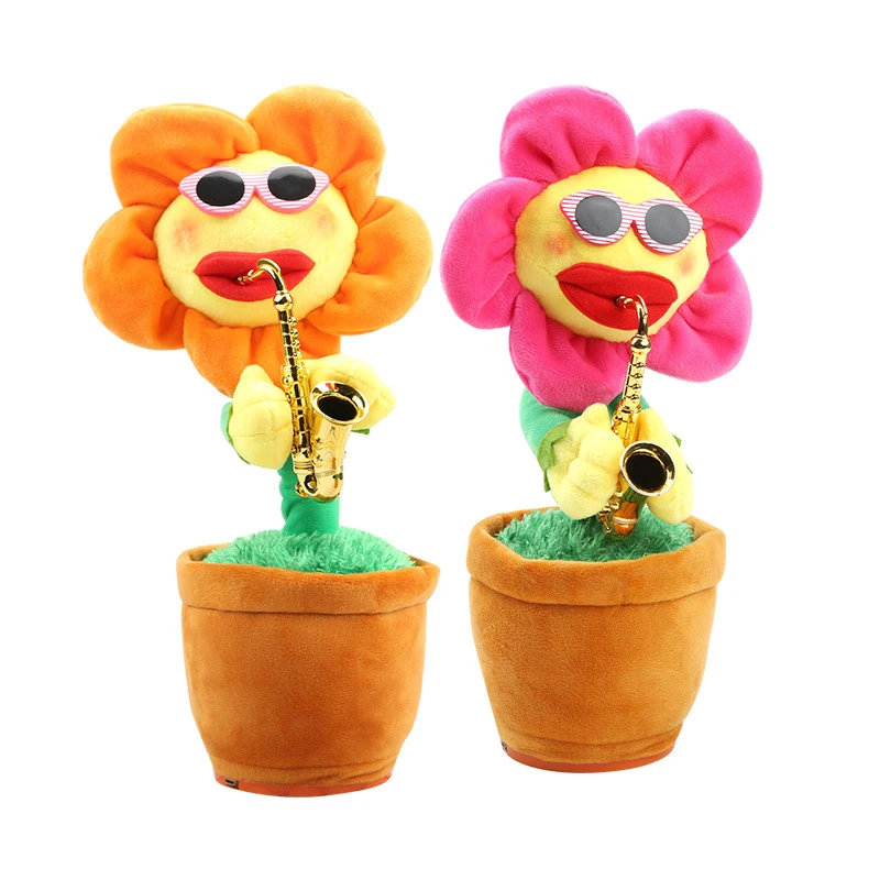 Enchanting Flower Sunflower Sunflower Flower Bluetooth Version Charging Dancing Plush New Creative Network Red Toy
Enchanting Flower Sunflower Sunflower Flower Bluetooth Version Charging Dancing Plush New Creative Network Red Toy