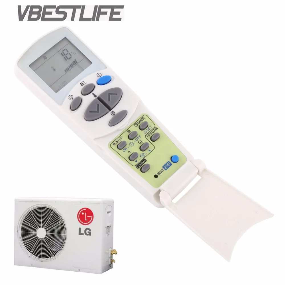 VBESTLIFE Universal Air Conditioner Remote Control For LG 6711A20096L Remote Controller LCD Display
VBESTLIFE Universal Air Conditioner Remote Control For LG 6711A20096L Remote Controller LCD Display