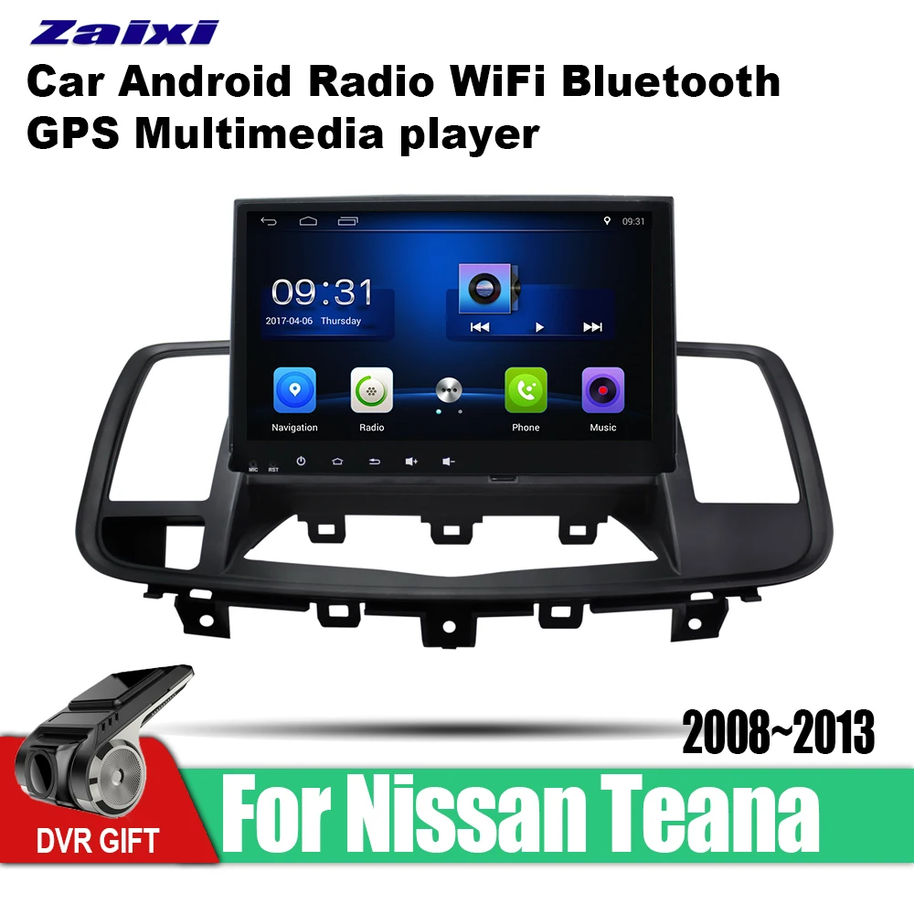 ZaiXi Android Car 2 din multimedia GPS Navigation For Nissan Teana 2008~2013 vedio stereo Radio audio wifi video map video
ZaiXi Android Car 2 din multimedia GPS Navigation For Nissan Teana 2008~2013 vedio stereo Radio audio wifi video map video