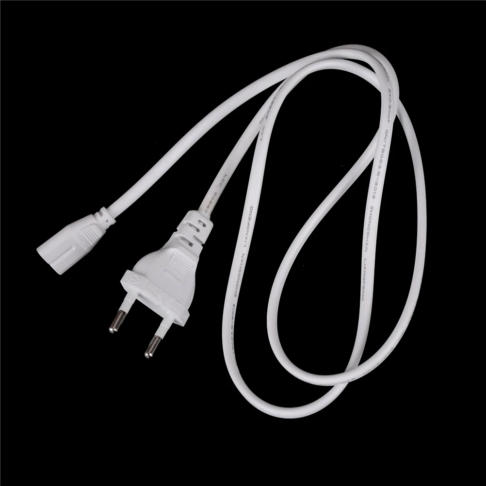 1Meter Volex EU European 2-Prong Port AC Power Cord Cable For Mac Mini Router for apple TV PS2 PS3 Slim Power Cable