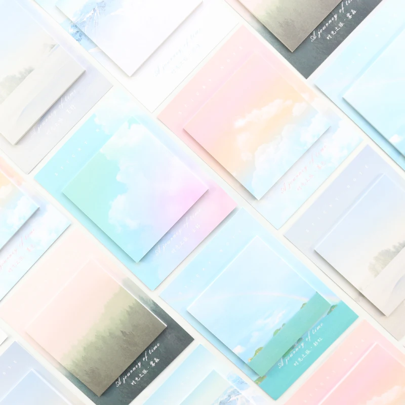Domikee candy watercolor natural theme office school sticky writing notes pad set stationery,cute student index label memo pad
Domikee candy watercolor natural theme office school sticky writing notes pad set stationery,cute student index label memo pad