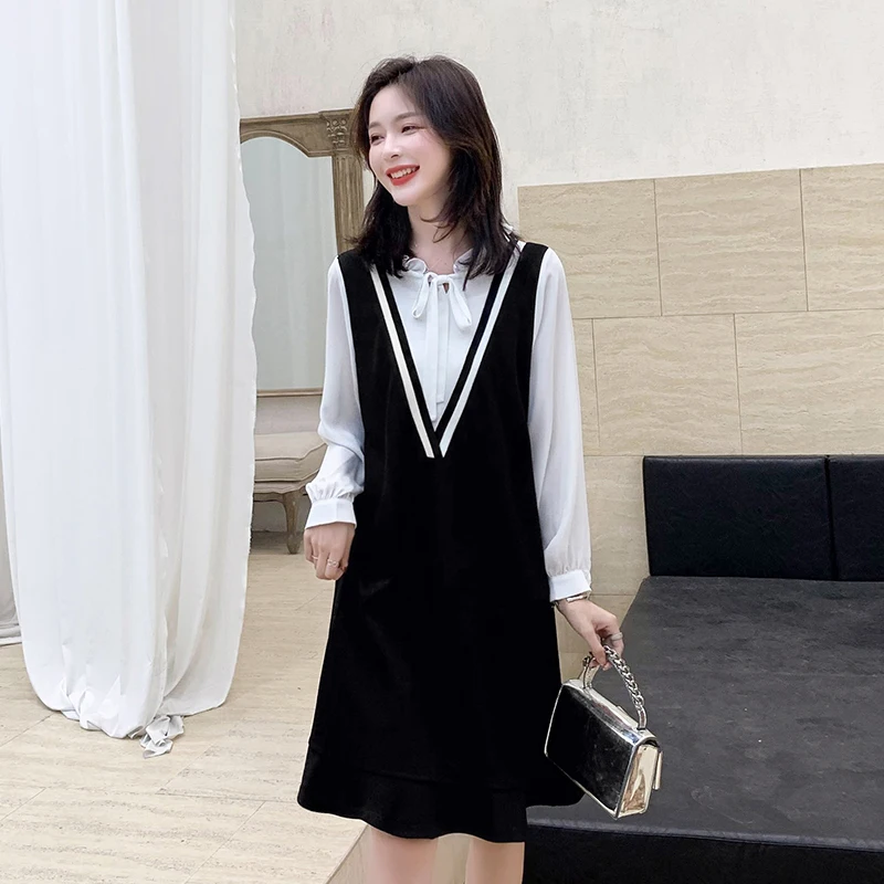 Spring Dress Plus Sizes Slim Dress For L XL 2XL 3XL 4XL 5XL Younger Elegant Girl Plus Size Feminino Make You Thin CL078H
Spring Dress Plus Sizes Slim Dress For L XL 2XL 3XL 4XL 5XL Younger Elegant Girl Plus Size Feminino Make You Thin CL078H