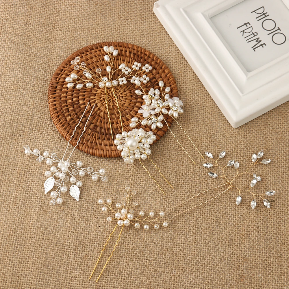 Pearl Hair Pin Clip for Women Luxury Crystal Rhinestone Wedding Hairpins Sticks Gold Prom Bride Bridesmaid Hair Accessories
Pearl Hair Pin Clip for Women Luxury Crystal Rhinestone Wedding Hairpins Sticks Gold Prom Bride Bridesmaid Hair Accessories
