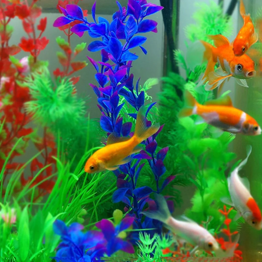 

Aquarium Fish Tank Landscape Decoration Simulation Plant Landscaping Ornaments Underwater Artificial Plant Accessories