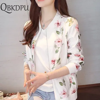 Retro Floral Printed Long Sleeve Zipper Bomber Jackets M-4XL Plus Size Women Short Jacket Autumn Coat Female Biker Outwear Tops
Retro Floral Printed Long Sleeve Zipper Bomber Jackets M-4XL Plus Size Women Short Jacket Autumn Coat Female Biker Outwear Tops