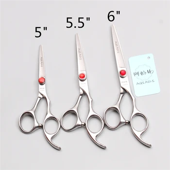 5" 5.5" 6.0" Japan 440C AQIABI Brand Hairdressing Scissors Cutting Shears Regular Scissors Professional Hair Scissors Kit A9013
5" 5.5" 6.0" Japan 440C AQIABI Brand Hairdressing Scissors Cutting Shears Regular Scissors Professional Hair Scissors Kit A9013