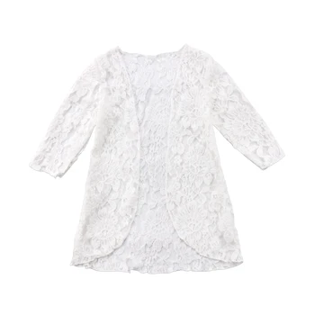 2018 new Fashion Kids Baby Girls Lace Floral Sunscreen Rashguard summer kid long sleeve white lace long coat cardigan Outerwear
2018 new Fashion Kids Baby Girls Lace Floral Sunscreen Rashguard summer kid long sleeve white lace long coat cardigan Outerwear