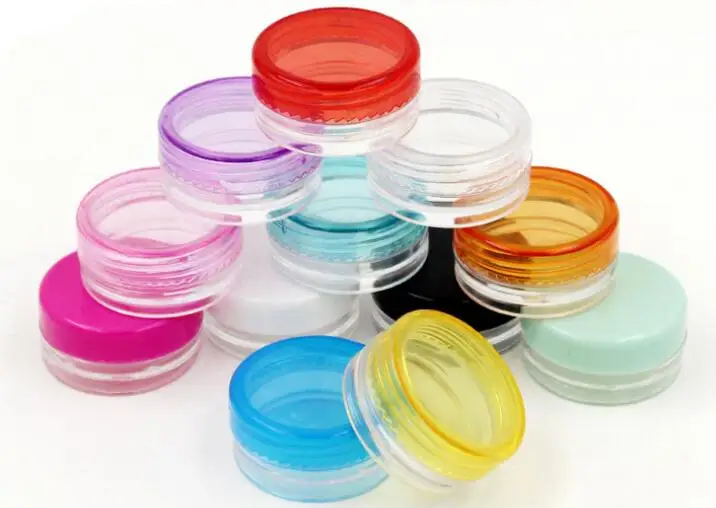 10pcs/lot 3g/5g Cosmetics Jar Box Makeup Cream Nail Art Cosmetic Bead Storage Pot Container Round Bottle Portable Plastic Case
10pcs/lot 3g/5g Cosmetics Jar Box Makeup Cream Nail Art Cosmetic Bead Storage Pot Container Round Bottle Portable Plastic Case