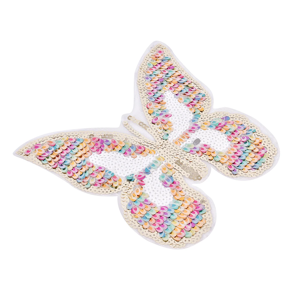 Colored Sequins patch mixed butterfly badge Sew on Patch applique Stickers Clothes T-Shirt DIY Accessories 20*18cm Whosesale
Colored Sequins patch mixed butterfly badge Sew on Patch applique Stickers Clothes T-Shirt DIY Accessories 20*18cm Whosesale