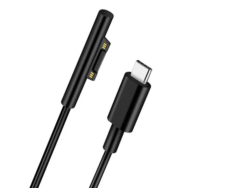 Type C PD Power Supply Charger Adapter Charging Cable Cord for Microsoft Surface Pro 3 4 5 6 Book1 Book2 Pro Go Laptop 12V 15V
Type C PD Power Supply Charger Adapter Charging Cable Cord for Microsoft Surface Pro 3 4 5 6 Book1 Book2 Pro Go Laptop 12V 15V