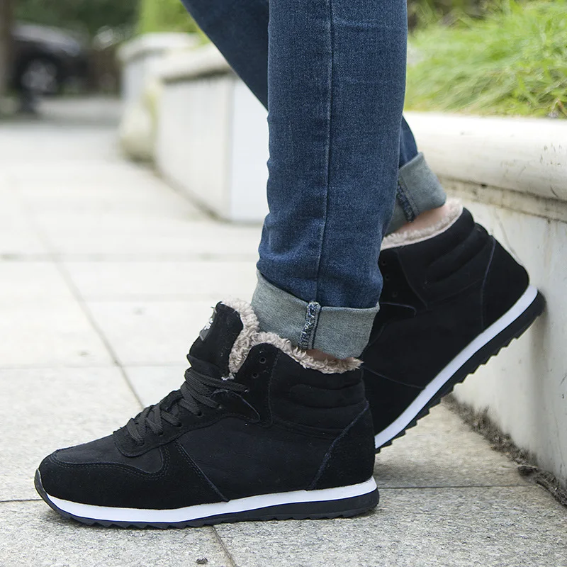 Men's Winter sneakers for men Boots Warm Outdoor Athletic male sports shoes Comfortable Running Shoes plus size 38-48
Men's Winter sneakers for men Boots Warm Outdoor Athletic male sports shoes Comfortable Running Shoes plus size 38-48