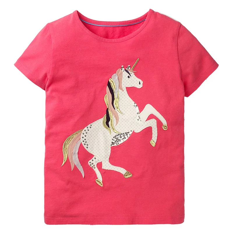 Brand Baby Girls T-Shirt Short Sleeve Tees Children's Tops Clothing Cotton unicorn Pattern Tshirt red color
Brand Baby Girls T-Shirt Short Sleeve Tees Children's Tops Clothing Cotton unicorn Pattern Tshirt red color