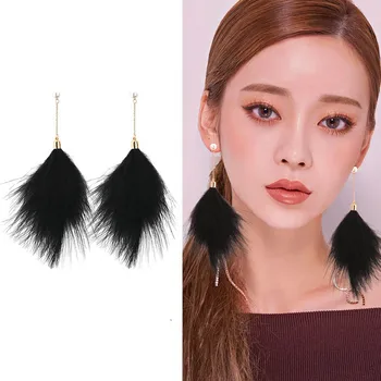 rendy Feather Tassel Earrings Imitation Pearl Long Pendant Dangle Earrings Girls Romantic Gentle Drop Earrings Party Jewelry
rendy Feather Tassel Earrings Imitation Pearl Long Pendant Dangle Earrings Girls Romantic Gentle Drop Earrings Party Jewelry