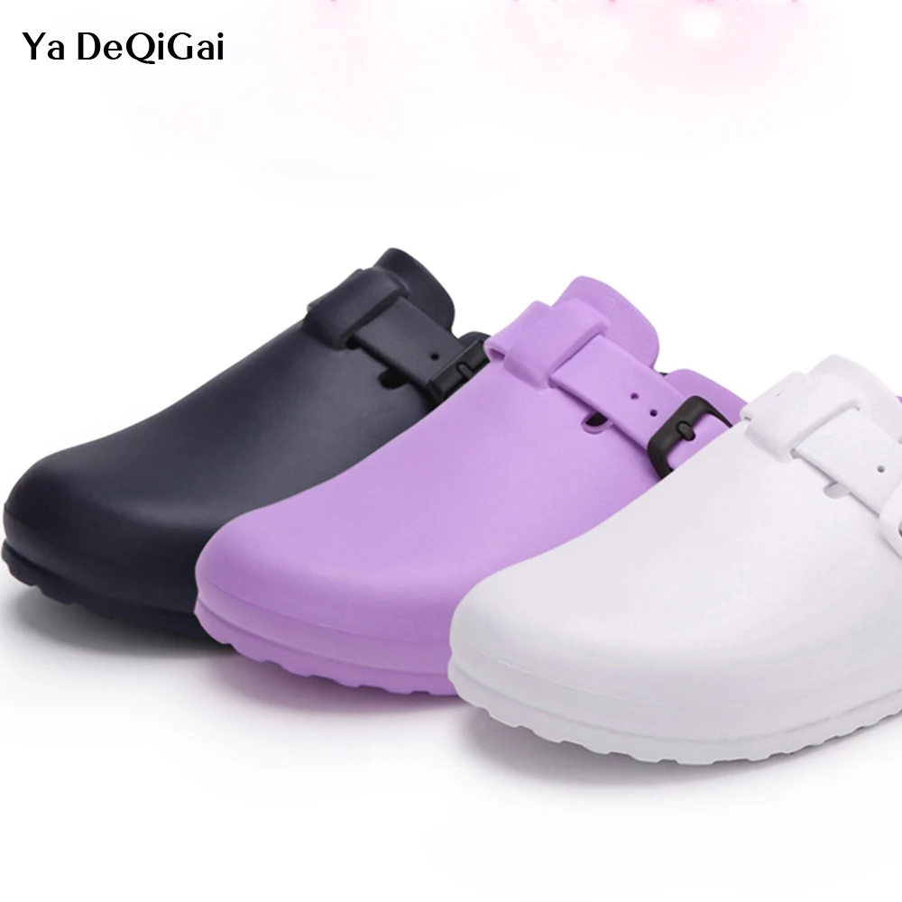 doctor surgical shoes Operating room Slipper female summer sandals slippers male white nurse shoes experimental non-slip shoes
doctor surgical shoes Operating room Slipper female summer sandals slippers male white nurse shoes experimental non-slip shoes