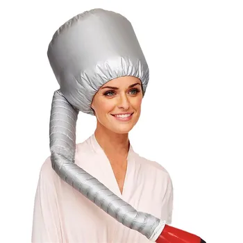 

Practical Home Salon Barber Hair Dryer Bonnet Hood Head Cover Baked Oil Cap Hat Random Color