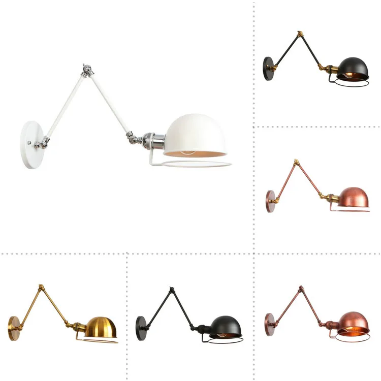 Industrial Nostalgia American Retro Nordic Simple Decoration Indoor Lighting Lamp Long Arm Foldable Bedroom/Bar/Cafe/hotel E 27
Industrial Nostalgia American Retro Nordic Simple Decoration Indoor Lighting Lamp Long Arm Foldable Bedroom/Bar/Cafe/hotel E 27