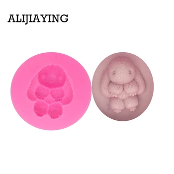 DY0024 New Cute Rabbit Silicone molds Craft cake Molds DIY Handmade soap molds Polymer Clay Candy Chocolate Moulds
DY0024 New Cute Rabbit Silicone molds Craft cake Molds DIY Handmade soap molds Polymer Clay Candy Chocolate Moulds