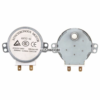 MEXI 1Pc x Microwave Motor CW/CCW 4 W 5/6 RPM AC 220-240V Rotary Table Synchronous 49TYZ-A2
MEXI 1Pc x Microwave Motor CW/CCW 4 W 5/6 RPM AC 220-240V Rotary Table Synchronous 49TYZ-A2