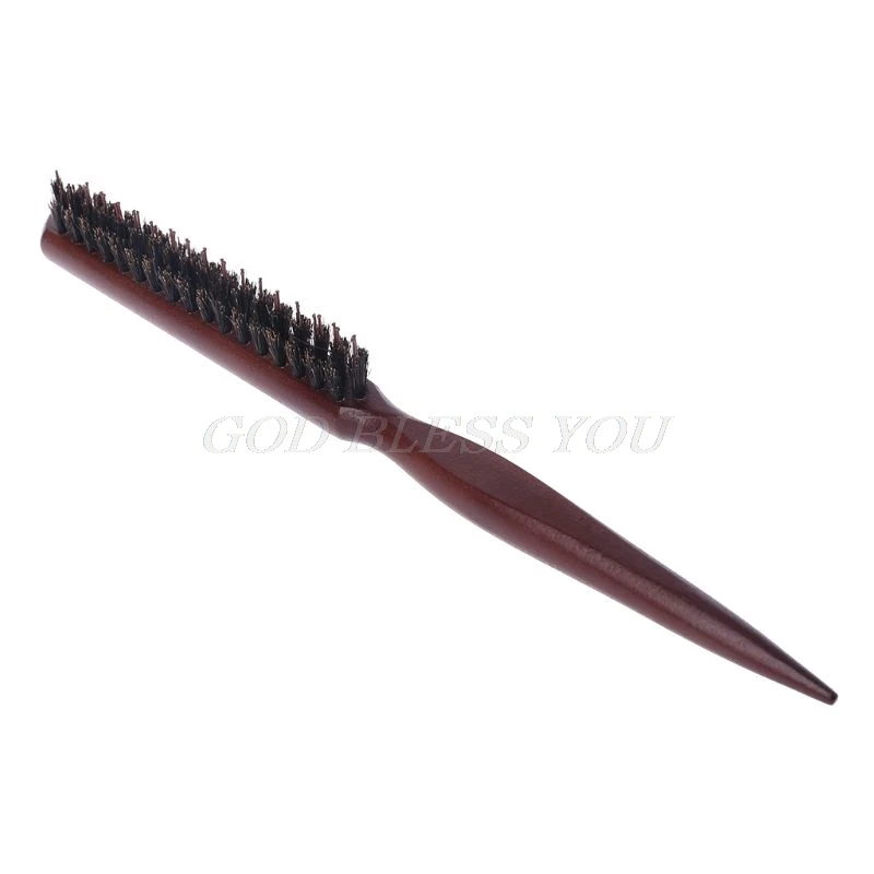 Brand New High Quality Wood Handle Natural Boar Bristle Hair Brush Fluffy Comb Hairdressing Barber Tool
Brand New High Quality Wood Handle Natural Boar Bristle Hair Brush Fluffy Comb Hairdressing Barber Tool