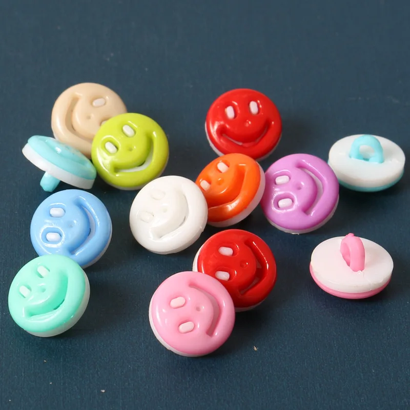 50pcs 13mm Smile Plastic Button Shank Cartoon Buttons for Children Garment Sewing Accessory Kids Decorative Buckle Dress
50pcs 13mm Smile Plastic Button Shank Cartoon Buttons for Children Garment Sewing Accessory Kids Decorative Buckle Dress