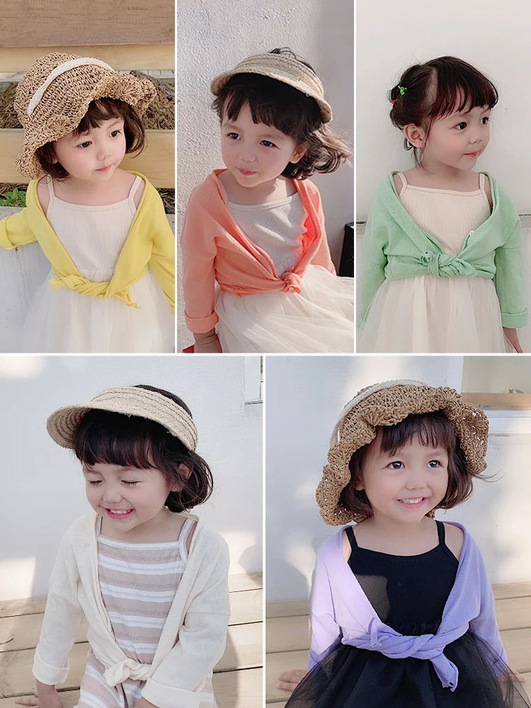 Girls Summer Clothing 2019 New Baby Pure Color Thin Air Conditioning Shirt Kids Sunscreen Casual Clothing Long Sleeve Coat
Girls Summer Clothing 2019 New Baby Pure Color Thin Air Conditioning Shirt Kids Sunscreen Casual Clothing Long Sleeve Coat
