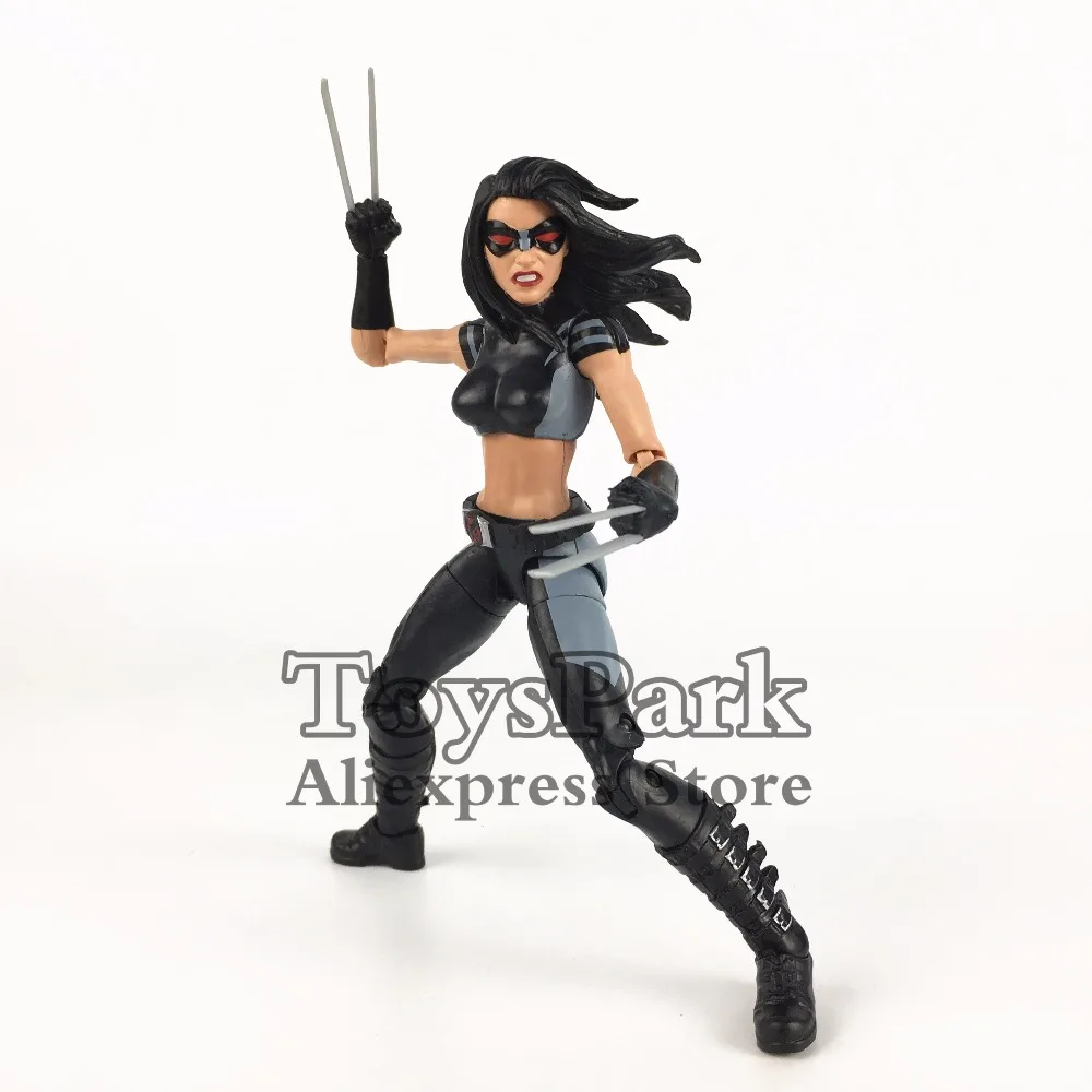 Marvel Legends 6" X-Force X 23 Laura Action Figure Lady Wolverine Girl Woman Deadpool Sasquatch BAF Collectible Doll Original
Marvel Legends 6" X-Force X 23 Laura Action Figure Lady Wolverine Girl Woman Deadpool Sasquatch BAF Collectible Doll Original