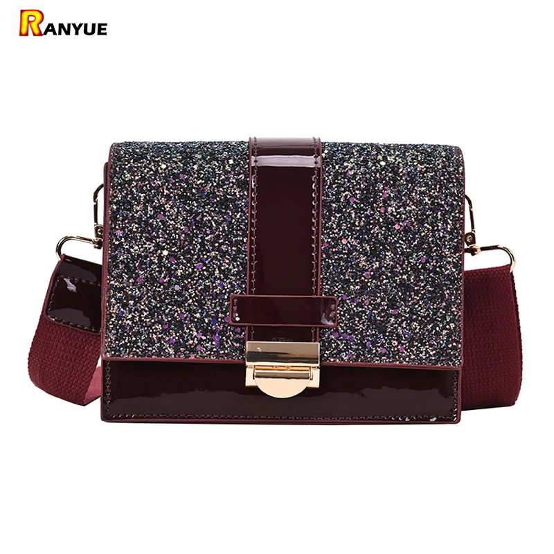 Evening Sequin Bags For Women Bolsa 2018 Small Flap Bag Shoulder Crossbody Messenger Bag Girl Ladies Patent Leather Handbags Red
Evening Sequin Bags For Women Bolsa 2018 Small Flap Bag Shoulder Crossbody Messenger Bag Girl Ladies Patent Leather Handbags Red