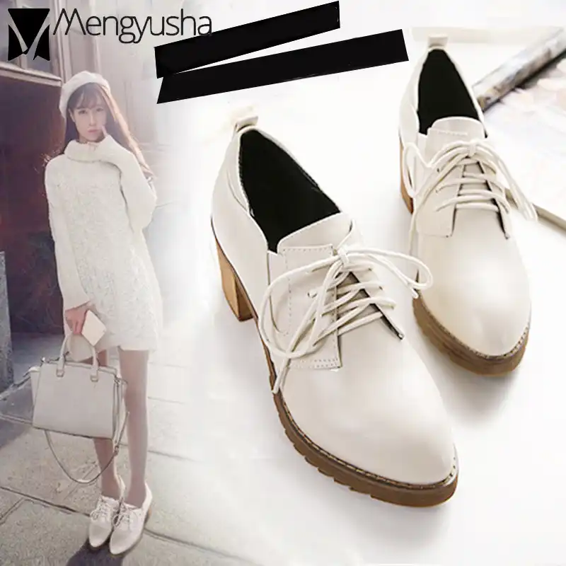 white leather oxford shoes womens