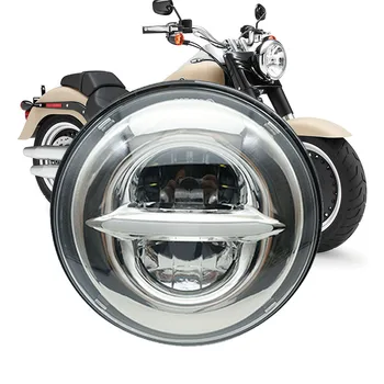Motorcycle led headlight 7'' inch 883 projector headlamp with angel eyes for Harley Softail Touring Road King Steet Glide
Motorcycle led headlight 7'' inch 883 projector headlamp with angel eyes for Harley Softail Touring Road King Steet Glide