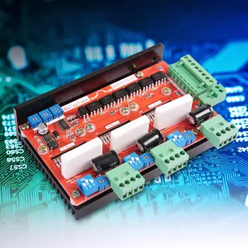3 Axle 2-Phase 4A Stepper Motor Driver Controller Board 128 Microstep LV8727 DD8727T3V1 Step Motor Driver Module
3 Axle 2-Phase 4A Stepper Motor Driver Controller Board 128 Microstep LV8727 DD8727T3V1 Step Motor Driver Module