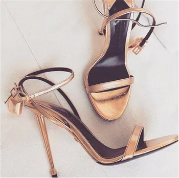 Fashion Gold Sliver Lock Gladiator Buckle Strip Sandals Open Toe Stiletto Sandalias Luxury Design Thin High Heels Shoes Women
Fashion Gold Sliver Lock Gladiator Buckle Strip Sandals Open Toe Stiletto Sandalias Luxury Design Thin High Heels Shoes Women