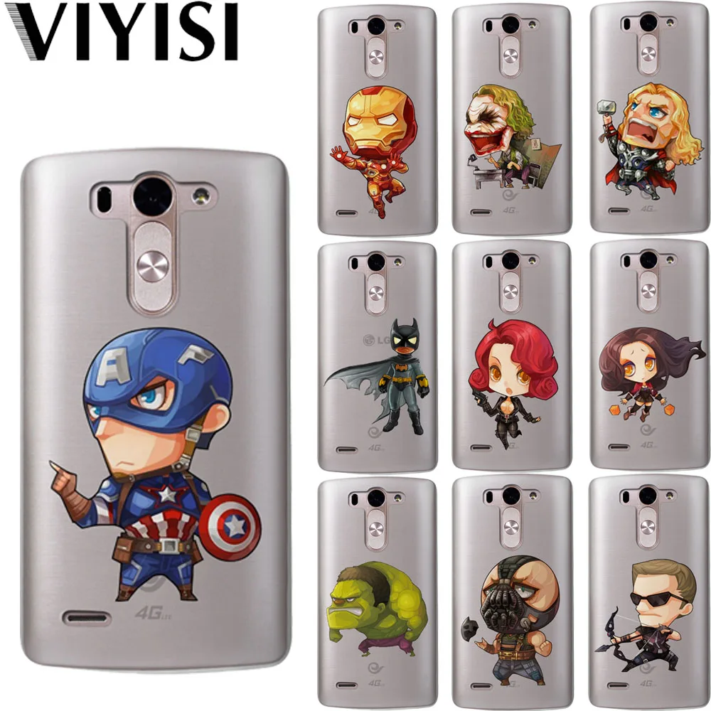 VIYISI Cartoon Marvel For LG G6 Q6 G4 G5 Phone Case Coque XPower 2 Q8 K7 K8 K10 2017 Shell Soft Silicone TPU Back Cover Etui
VIYISI Cartoon Marvel For LG G6 Q6 G4 G5 Phone Case Coque XPower 2 Q8 K7 K8 K10 2017 Shell Soft Silicone TPU Back Cover Etui