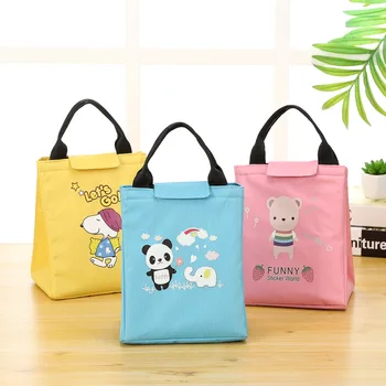 BONAMIE Cute Women Thermal Lunch Bag New Waterproof Oxford Cartoon Cooler Bag Totes Girl Portable Insulated Big Picnic Bag Panda
BONAMIE Cute Women Thermal Lunch Bag New Waterproof Oxford Cartoon Cooler Bag Totes Girl Portable Insulated Big Picnic Bag Panda