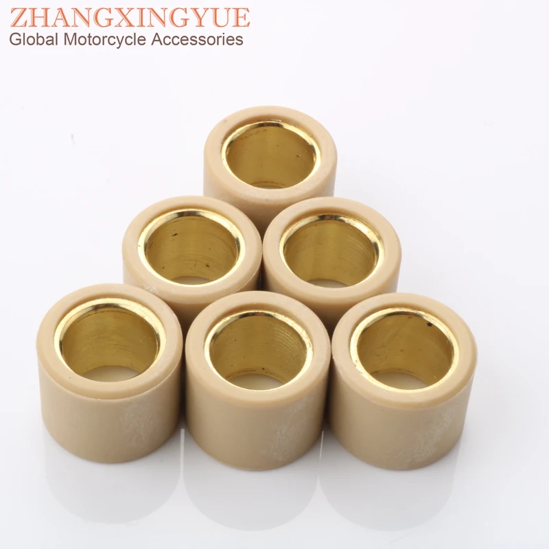 6pc high quality Variator Roller Weights 13gram 21x17mm for Gilera Runner VX/VXR 200 Oregon Nexus 250 300
6pc high quality Variator Roller Weights 13gram 21x17mm for Gilera Runner VX/VXR 200 Oregon Nexus 250 300
