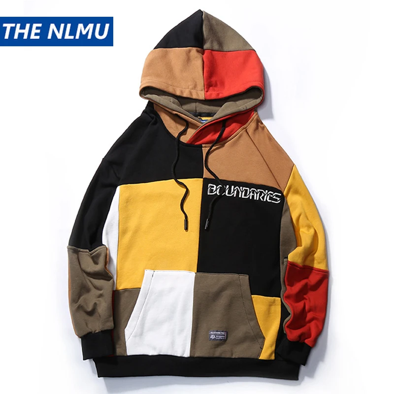 Harajuku Hoodies Color Block Patchwork Hip Hop Sweatshirt Men Women Hoodie Casual Streetwear Pullover Male Hoodies Coats Q0089
Harajuku Hoodies Color Block Patchwork Hip Hop Sweatshirt Men Women Hoodie Casual Streetwear Pullover Male Hoodies Coats Q0089
